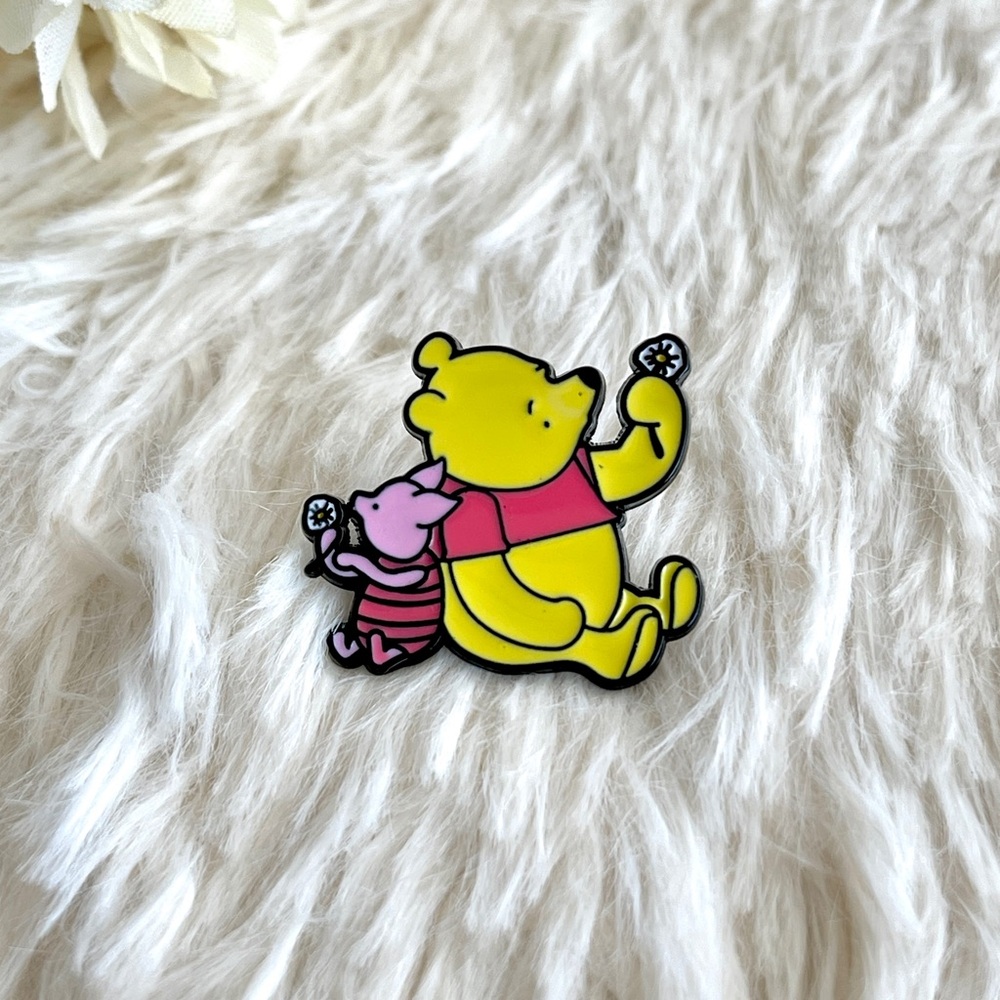Winnie the Pooh and Piglet Enamel Pin #11